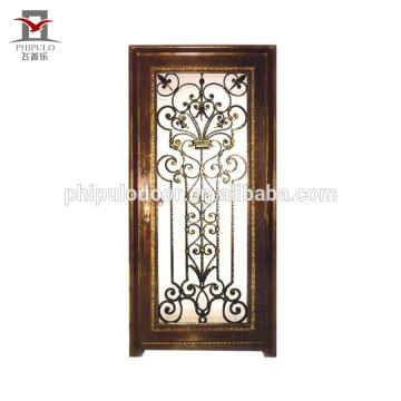 porte en acier de couleurs porte principale